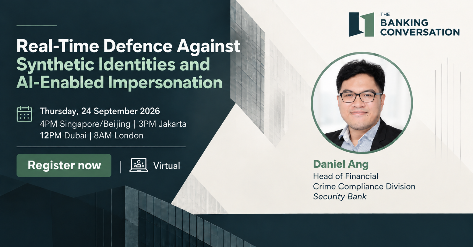Real-time defence against synthetic identities and AI-enabled impersonation